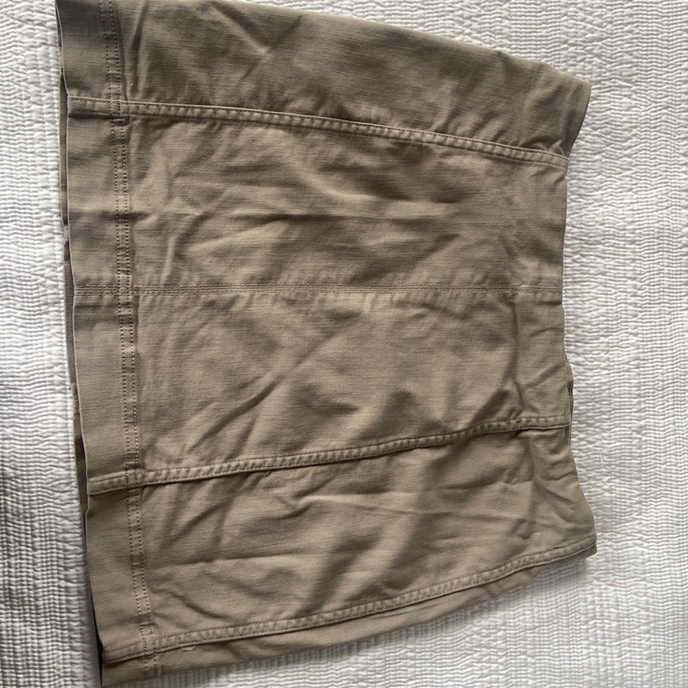 Olive green skirt